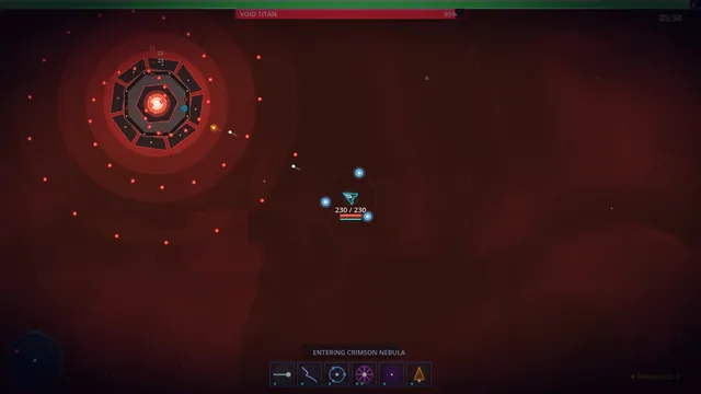 FARLUME gameplay screenshot 1 — neon procedural geometry combat